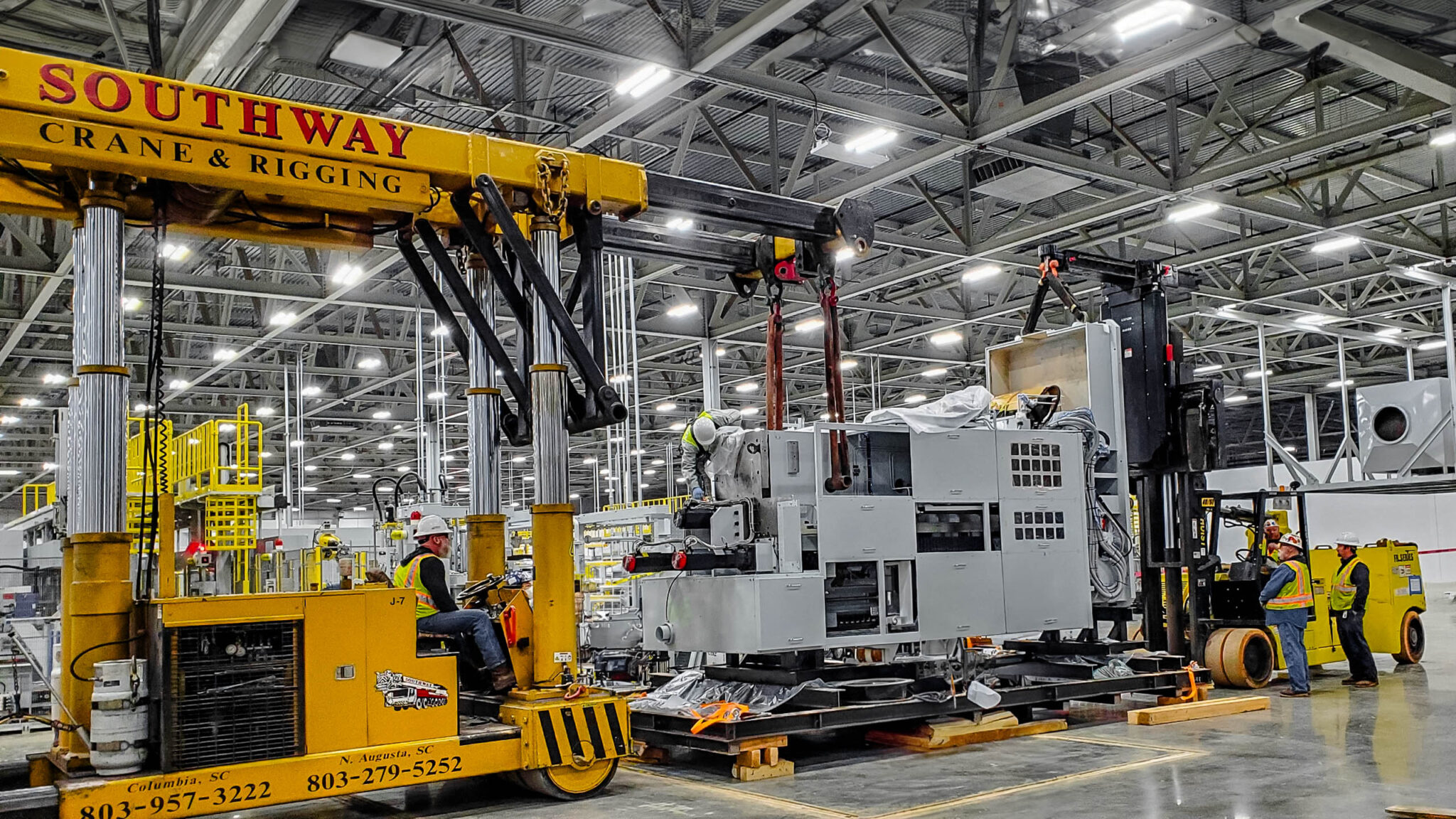 Tri Lite Rigging Specialized Rigging Services | Gantry & Equipment Moving