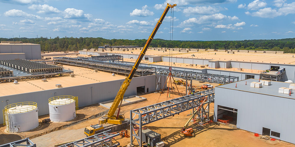 All-Terrain Crane Atlanta Plant