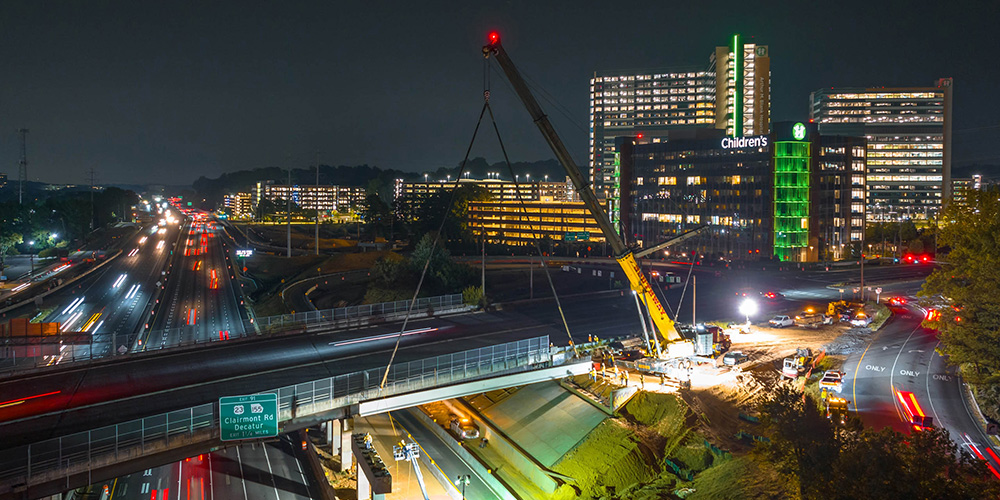AT Crane Bridge Lift